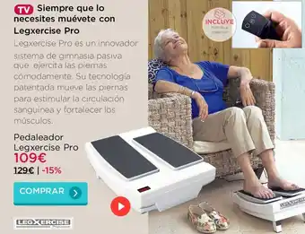 El Corte Inglés Pedaleador Legxercise Pro oferta