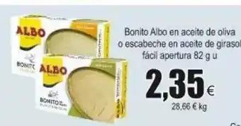 FROIZ Bonito Albo En Aceite De Oliva O Escabeche En Aceite De Girasol Fácil Apertura oferta
