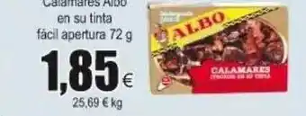 FROIZ Calamares Albo En Su Tinta Fácil Apertura 72g oferta