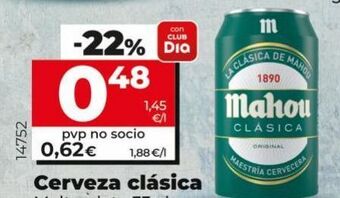 Maxi Dia Cerveza mahou oferta