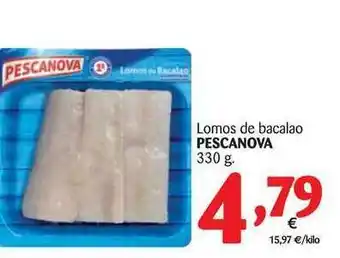 Alimerka Pescanova Lomos De Bacalao 330g oferta