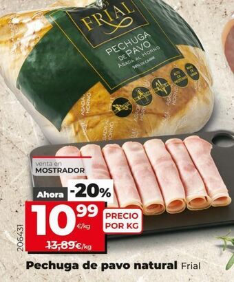 La Plaza de DIA Pechuga de pavo oferta