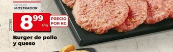 Maxi Dia Hamburguesas de pollo oferta