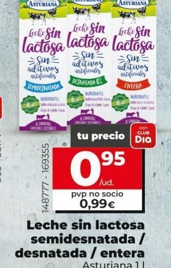 Maxi Dia Leche asturiana oferta