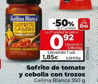 Maxi Dia Sofrito gallina blanca oferta