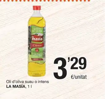 SPAR Fragadis La Masía Oli D'oliva Suau O Intens 1L oferta