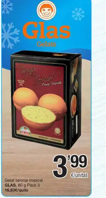 SPAR Fragadis Glas Gelat Taronja Tropical oferta