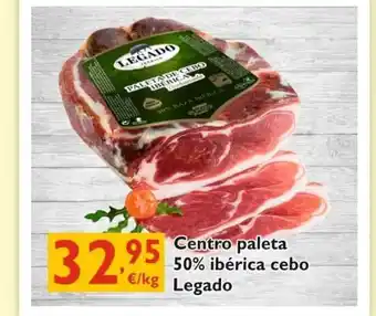 Supermercados La Despensa Centro Paleta 50% Ibérica Cebo Legado oferta