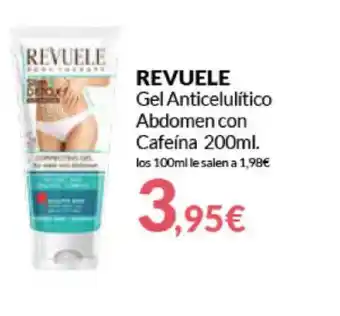 Revuele Gel Anticelulítico Abdomen Con Cafeína 200ml