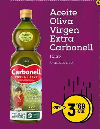 AhorraMas Carbonell Aceite Oliva Virgen Extra 1 litro oferta