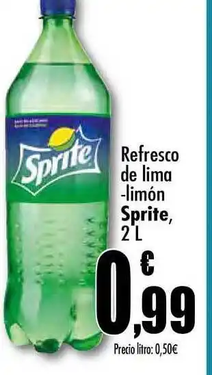 Unide Supermercados Refresco De Lima Limón Sprite 2L oferta