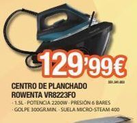 Expert Centro de planchado rowenta oferta