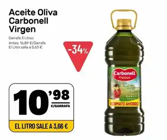 AhorraMas Aceite oliva carbonell virgen oferta