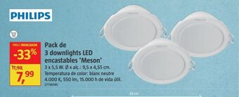 Bauhaus Downlight led oferta