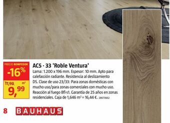 Bauhaus Suelo vinílico al corte oferta