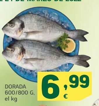 HiperDino Dorada 600/800 g, el kg oferta