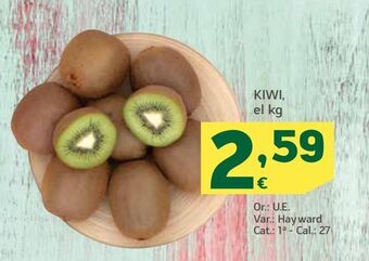 HiperDino Kiwi, el kg oferta