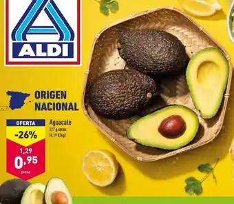 ALDI Origen Nacional Aguacate 227 g oferta