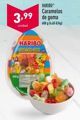 ALDI Haribo Caramelos de goma 600 g oferta