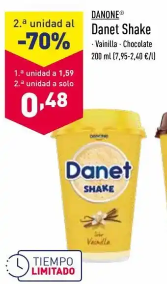 ALDI Danone Danet Shake 200 ml oferta