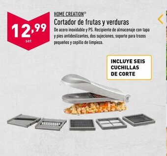 ALDI Home Creation Cortador de frutas y verduras oferta