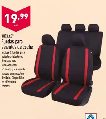 ALDI Auto XS Fundas para asientos de coche oferta