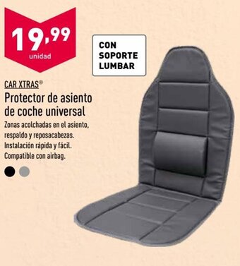 ALDI Car Xtras Protector de asiento de coche universal oferta
