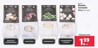 Lidl Deluxe Risotto carnaroli 300g oferta