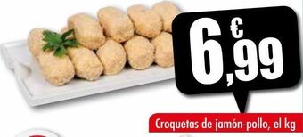 Unide Supermercados Croquetas de jamón-pollo oferta