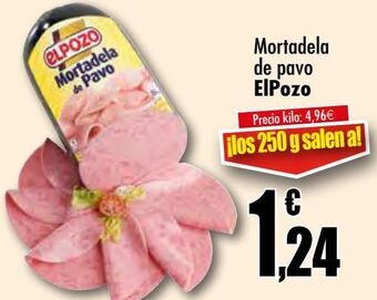 Unide Supermercados Mortadela de pavo elpozo oferta