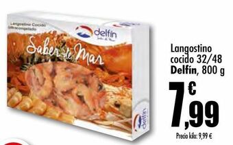 Unide Supermercados Langostino cocido 32/48 delfín oferta