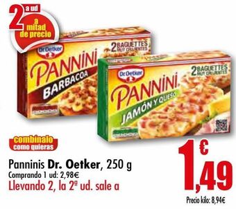 Unide Supermercados Panninis dr.oetker oferta