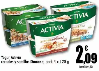 Unide Supermercados Yogur activia cereales y semillas danone oferta