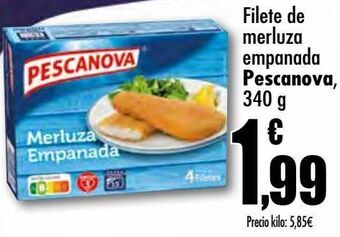 Unide Supermercados Filete de merluza empanada pescanova oferta