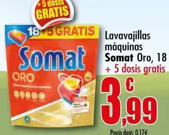Unide Supermercados Lavavajillas máquina somat oro oferta