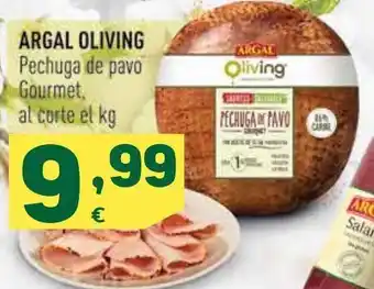 HiperDino Argal oliving pechuga de pavo gourmet oferta