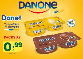 HiperDino Danet packs x2 oferta