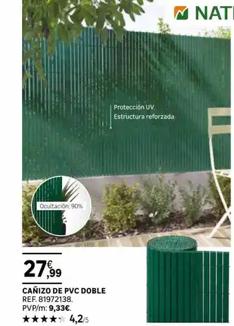 Leroy Merlin Cañizo De Pvc Doble oferta