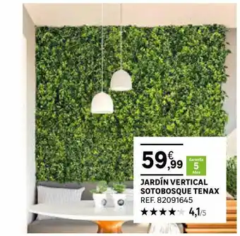Leroy Merlin Jardín Vertical Sotobosque Tenax oferta