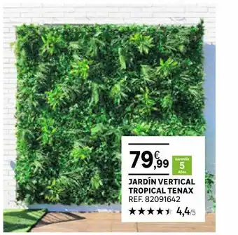 Leroy Merlin Jardín Vertical Tropical Tenax oferta