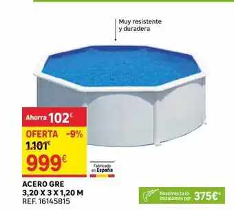 Leroy Merlin Acero Gre oferta
