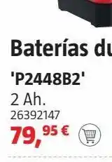 Bauhaus Batería 2ah oferta