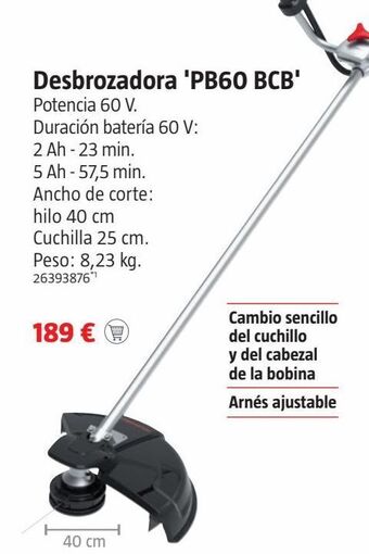 Bauhaus Desbrozadora oferta