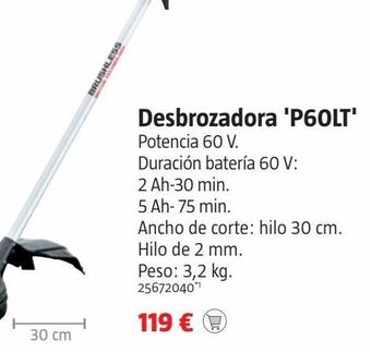 Bauhaus Desbrozadora oferta