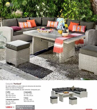 Bauhaus Muebles de jardín oferta