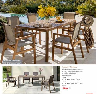 Bauhaus Muebles de jardín oferta