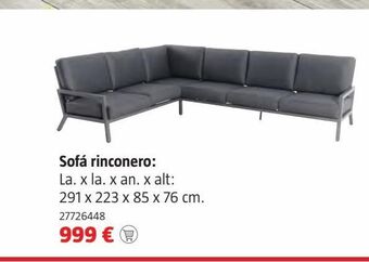 Bauhaus Sofá rinconero oferta