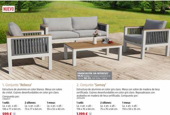 Bauhaus Muebles de jardín oferta