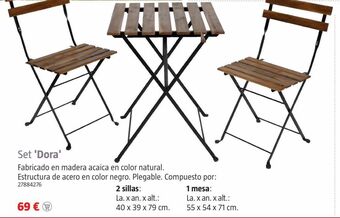Bauhaus Muebles de jardín oferta