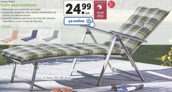 Lidl Livarno Home® Cojín Para Tumbona oferta